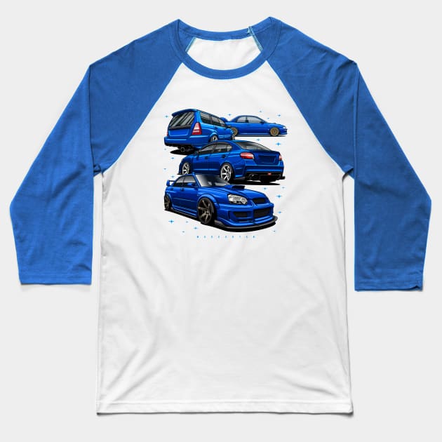 Subie mix Baseball T-Shirt by Markaryan